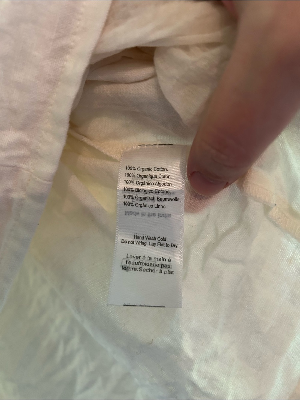 Emerson Fry Cream Billowy Peasant Blouse - Picture 4 of 4